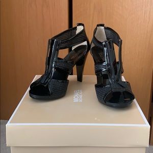 Michael Kors Berkeley T-Strap Heels
